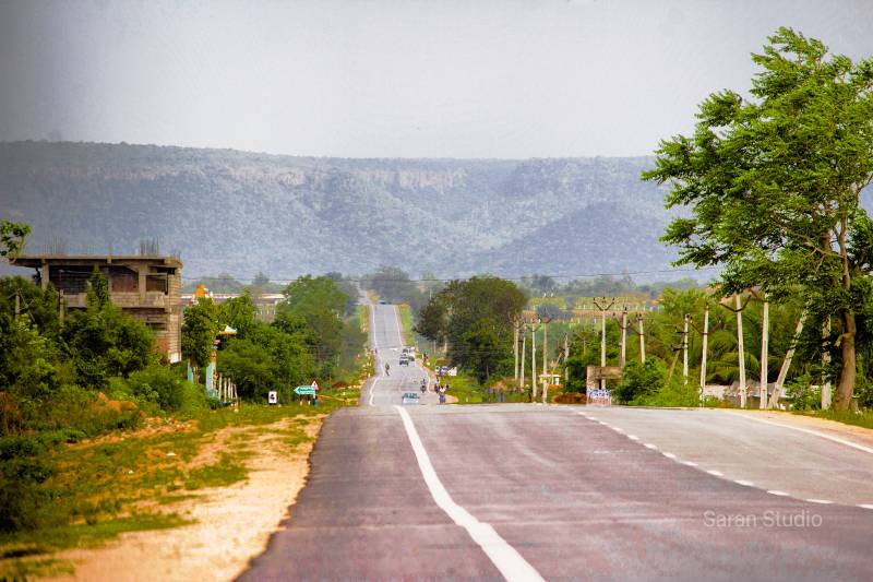 Hyderabad to Srisailam Highway
