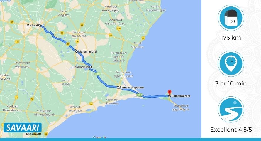 Places to visit between madurai and rameshwaram tour smart ethereum
