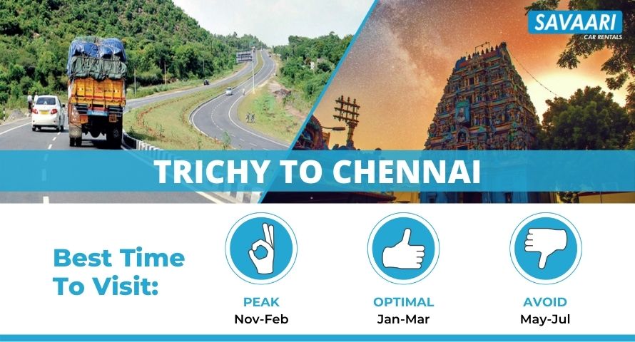 Trichy to Chennai Road Trip
