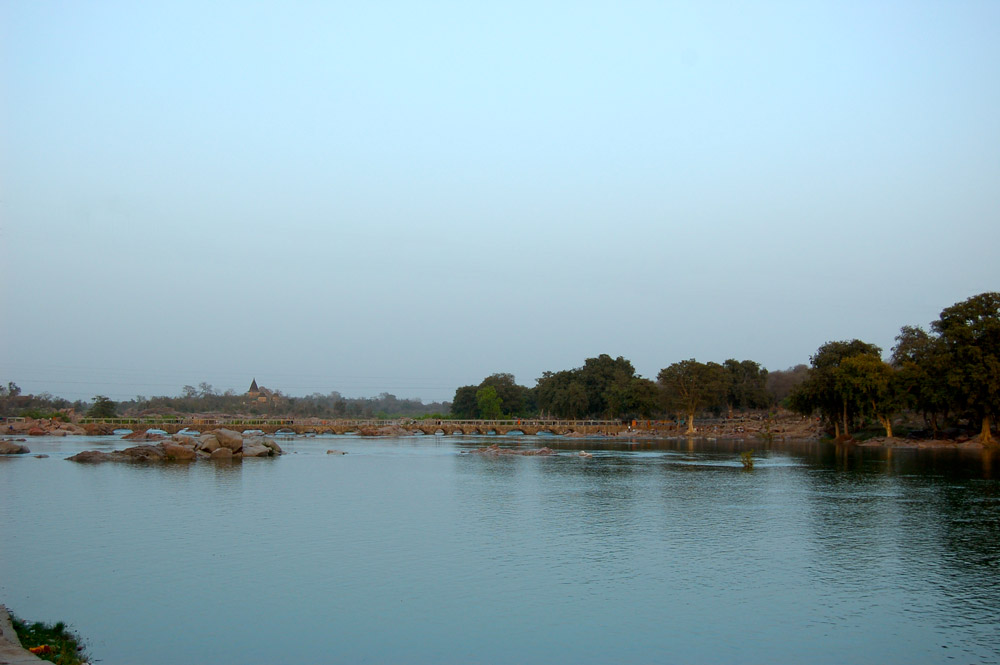 Betwa River in Orchha