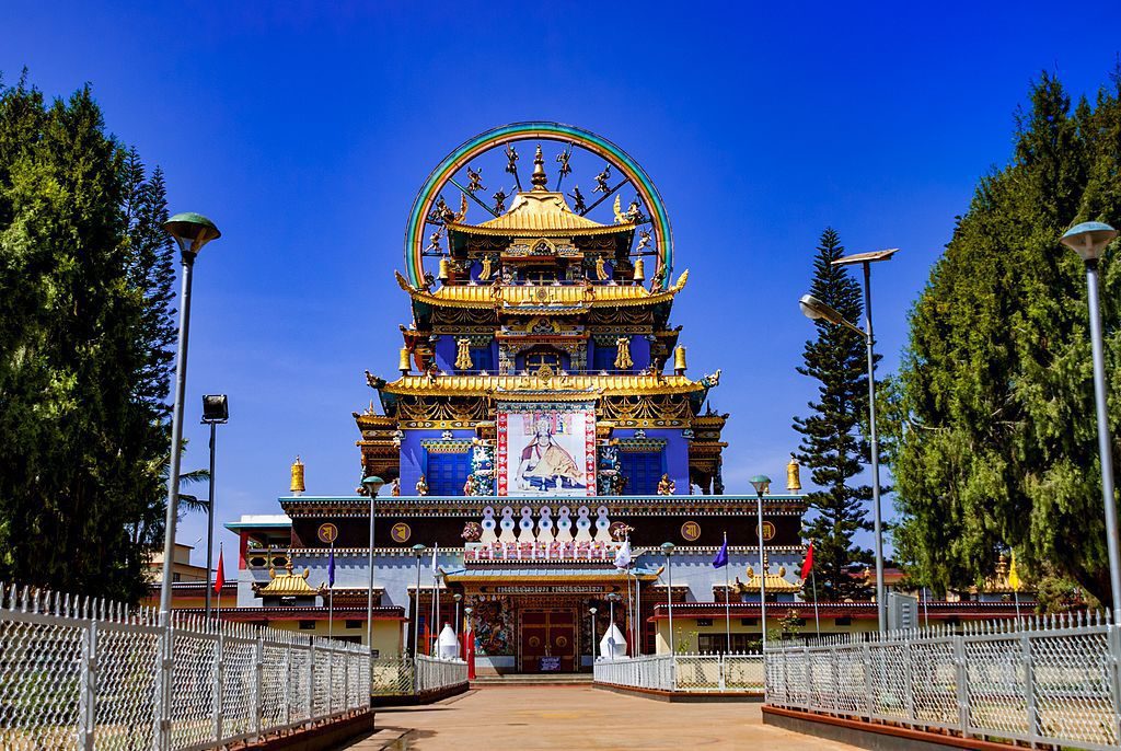 Bylakuppe Namdroling Monastery