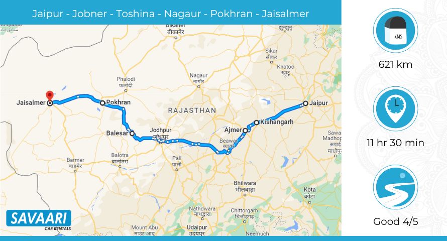 jaipur-jaisalmer-route2
