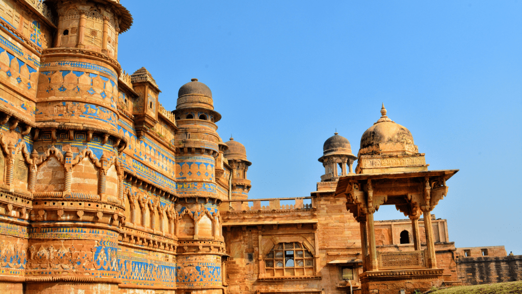 The famous Gwalior Fort