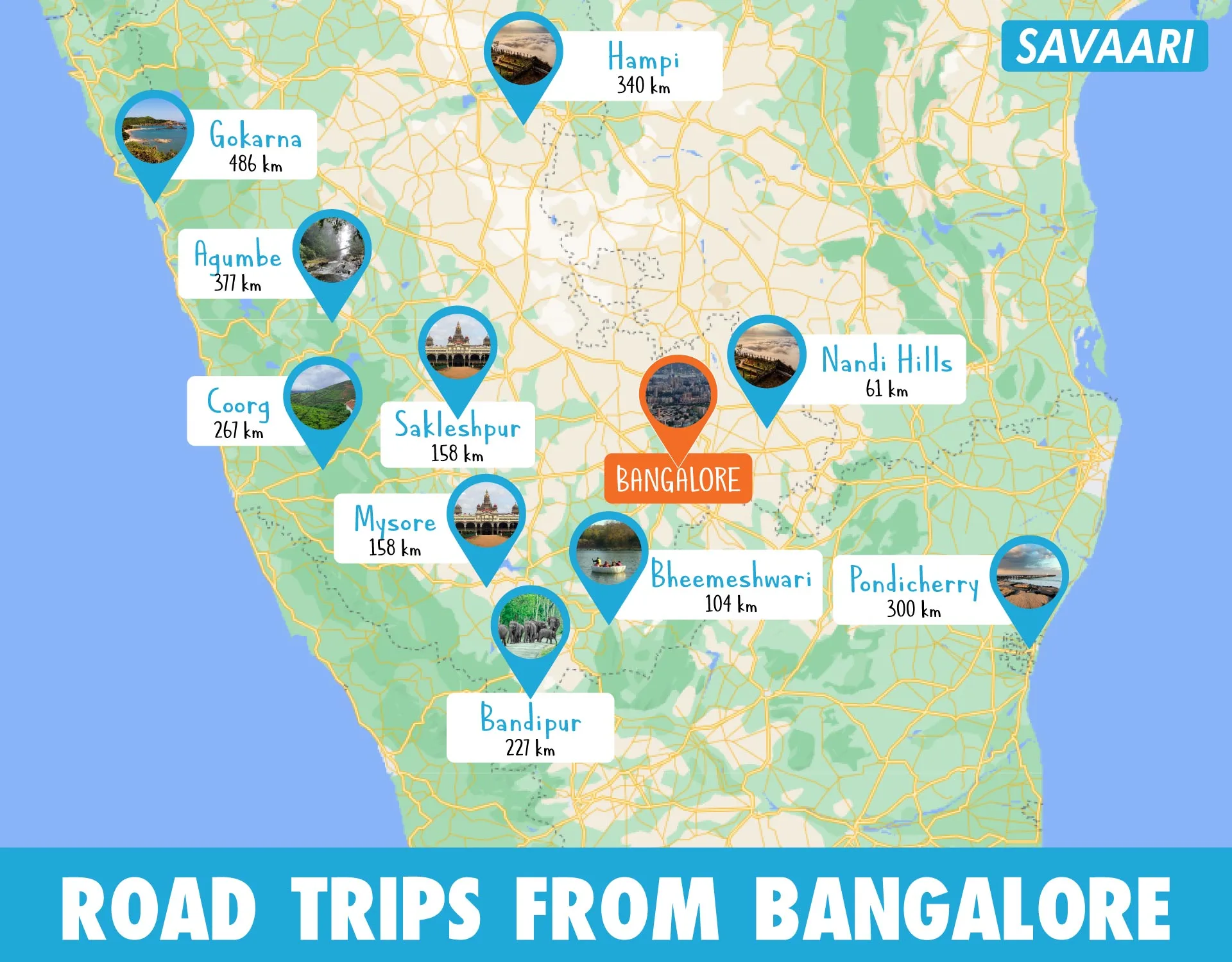 places to visit near bangalore